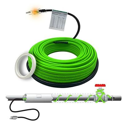 MAXKOSKO Pipe Heat Cable for Water Pipe Freeze Protection, Self-Regulating  Heat Tape for Metal And Plastic Home Pipes, Anti-Freeze Pipe Heating Trace  System 120V,5Feet - Yahoo Shopping