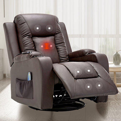 Dropship Rocking Recliner Chair,360 Degree Swivel Nursery Rocking  Chair,Glider Chair,Modern Small Rocking Swivel Recliner Chair For  Bedroom,Living Room Chair Home Theater Seat,Side Pocket(Light Gray) to Sell  Online at a Lower Price