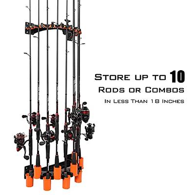 KastKing V10 Rod Rack with Line Spooling Station, Wall Mounted Fishing  Rod/Combo Rack, Holds 10 Combos, Fishing Line Spooling Tool for Spinning  and Casting Reels(2pcs Line Boss Included) - Yahoo Shopping