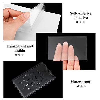 Self-Adhesive Contact Card Holder