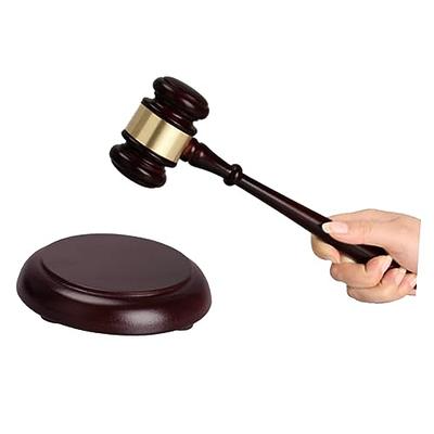  TOYANDONA Car Toys 3Pcs Gavel Rustic Mallet Vintage