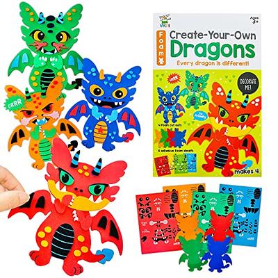 Art Craft Gift for Kids- 12 Paper Plate Art Kit Toy for 2, 3, 4, 5 Years  Old Boys Girls Toddler, DIY Animal Art Supplies for Children Preschool