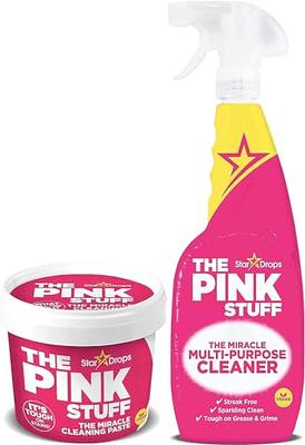 Stardrops - The Pink Stuff - The Miracle Cleaning Paste, Multi-Purpose  Spray, And Bathroom Foam 3-Pack Bundle (1 Cleaning Paste, 1 Multi-Purpose