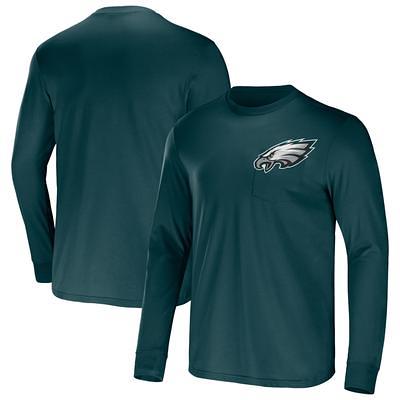 Nike Men's Philadelphia Eagles 2023 Salute to Service Brown Long Sleeve T- Shirt