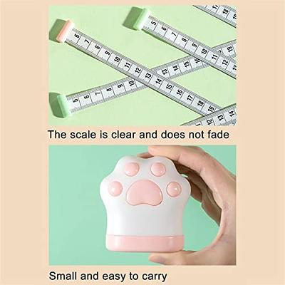 2 PCS Cat's Paw Tape Measure, Fabric Tape Measure, Retractable Tape  Measure,150cm0IN Double Scale Soft Tape, Round Measuring Tape for Measure  Clothes Length, Clothes Body Tailors, Waist Measure - Yahoo Shopping