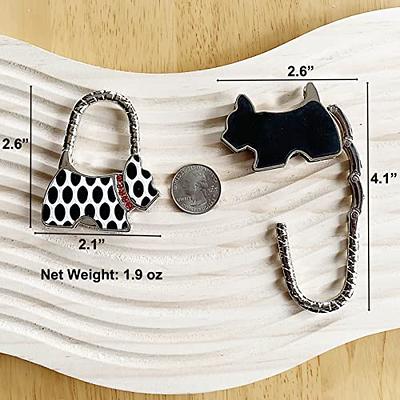 KSMD Purse Hooks for Table and Bars,Portable Purse Hanger