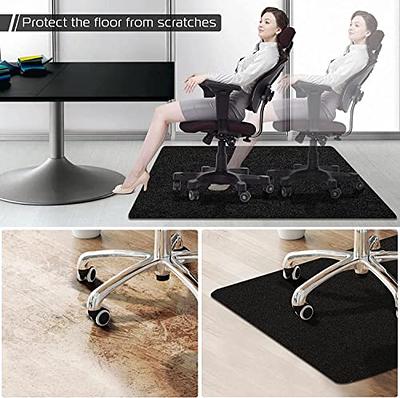 Gorilla Grip Office Chair Mat for Carpet Floor, Slip Resistant Heavy Duty  Under Desk Protector Carpeted Floors, No Divot Plastic Rolling Computer