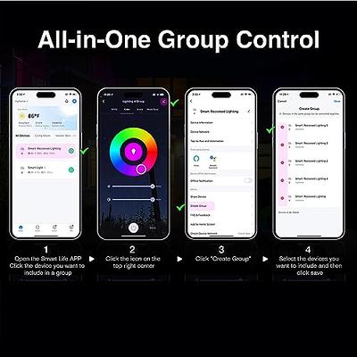 How to Create Groups with SMART Life App