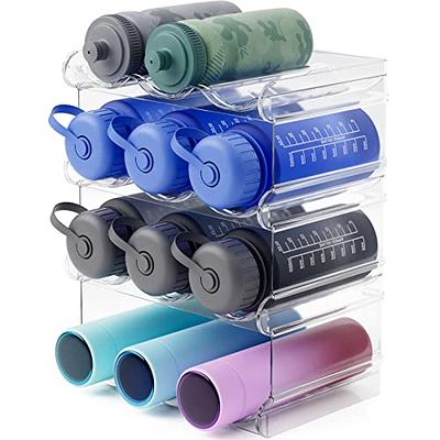 Spaclear Water Bottle Organizer, Stackable Kitchen Pantry