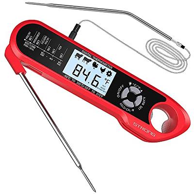 Rotatable Digital Food Thermometer BBQ Meat Chocolate Oven Milk