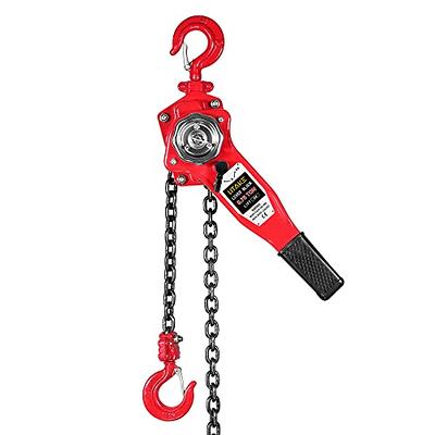 1,500 lb. 3/4 Ton Capacity 10:1 Leverage Rope Puller Come Along Tool with  100 ft. of Highway Approved Rope - Yahoo Shopping