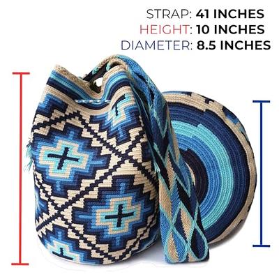 Traditional Best-Selling WAYUU Bag, Original Crochet Crossbody, Handmade  Colombian Bucket Bag, Ethical Purse, Artisanmade Mochila. (Carmen) - Yahoo  Shopping