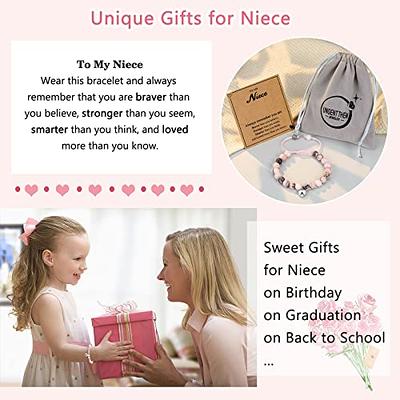  SUPHELPU Cute Teen Girl Gifts Trendy Stuff for Birthday  Valentines' Day Christmas Engagement Anniversary, Women's Strand Bracelet  for Mom Auntie Friend Sister Niece Daughter Fiance Wife: Clothing, Shoes &  Jewelry