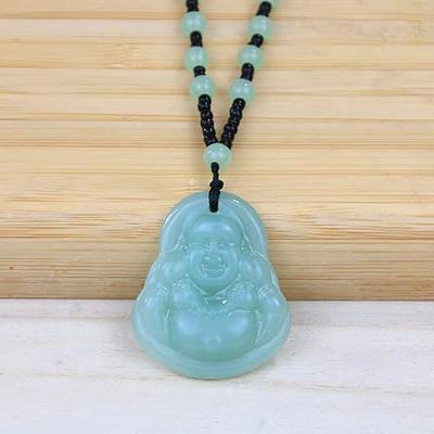 Blue jade necklaces - Hyderabad Jewels And Pearls - 3293884