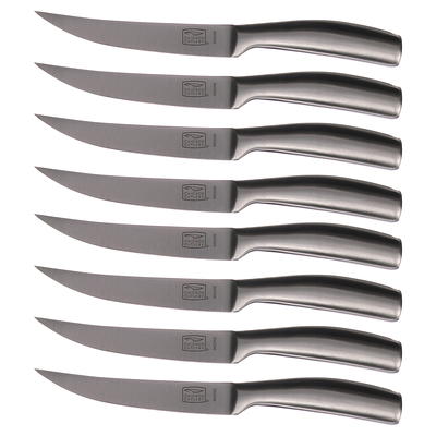 Chicago Cutlery Walnut Tradition 5 in. stainless steel full tang steak knife  4-piece set B144 - The Home Depot