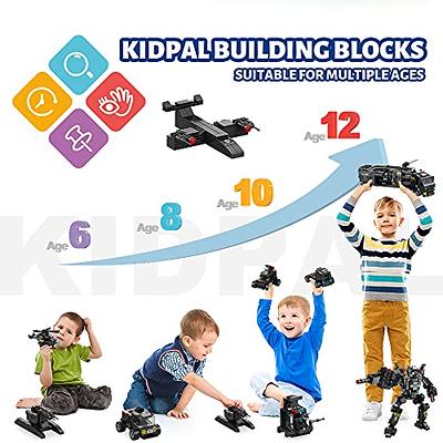 NXONE 195 PCS Educational STEM Toys for Boys and Girls Ages 3 4 5 6 7 8 9  10 Construction Building Blocks Toy Building Sets Kids Toys Creative