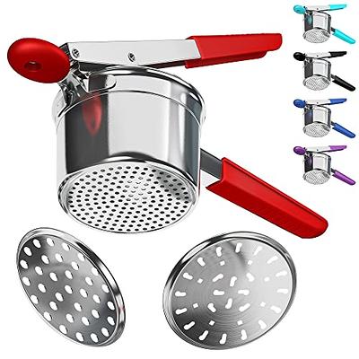 Potato Ricer, Stainless Steel Potato Masher and Ricer Kitchen Tool, Profe