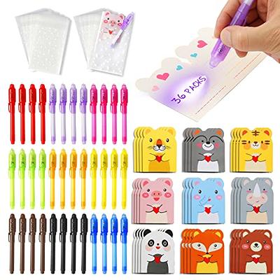 Sikcurg Invisible Ink Pen, 28PCS Invisible Ink Pen with UV Light Secret Spy  Pens Magic Disappearing Ink Markers School Supplies, Classroom Prize for