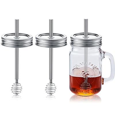 Crutello 2 Pack Glass Beverage Dispenser with Stainless Steel Spigots, 2  Gallon Drink Dispenser Metal Black Stand, Lemonade, Tea, Water, Mason Jar  Style - A Family-Owned American Brand - Yahoo Shopping