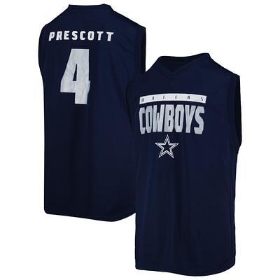 Men's Fanatics Branded Dak Prescott Navy Dallas Cowboys Big & Tall Player Name & Number T-Shirt