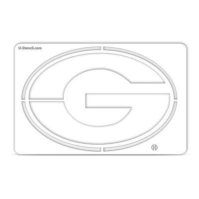 Green Bay Packers Jersey 6 x 6 Oval Full Color Magnet 