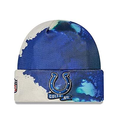 Tennessee Titans New Era 2022 Sideline Ink Dye Tonal Cuffed Knit Hat - Black