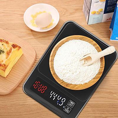 Digital Kitchen Food Scale, 3Kg/0.1g USB Recharging Kitchen Scale