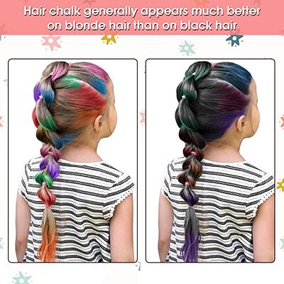 Hair Chalk for Kids,8 Colors Temporary Hair Chalk for Girls with