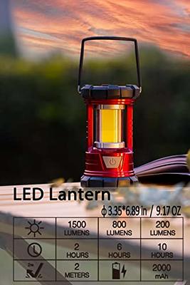 LED Camping Lantern, Wsky High Lumens Lanterns for Power Outages