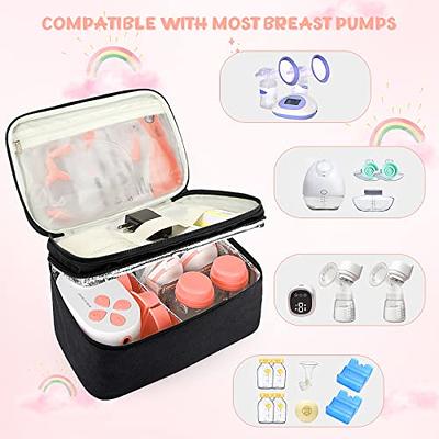 Wearable Breast Pump Bag with Cooler, Compatible with Willow, Elvie, Momcozy  Breast Pump, Stylish Insulated Storage Container Case for Hand Free Breast  Pump - Yahoo Shopping