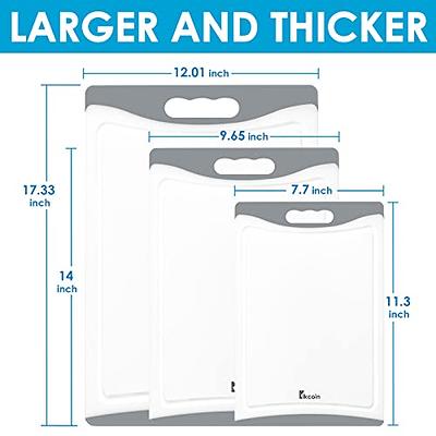 Cutting Boards for Kitchen, Extra Large Plastic Cutting Board