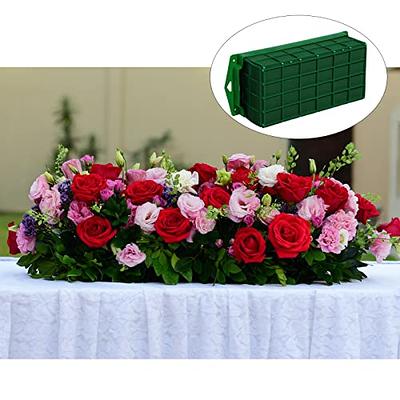 12 Pcs Floral Foam Cage Rectangle and Square Flower Holder with