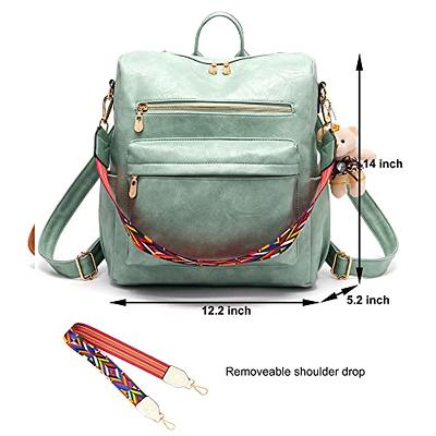 Soperwillton Women Backpack Purse Multipurpose Design Handbags