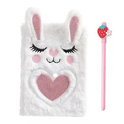 Notebook Notebooks for Girls Cute Diary Writing Paper Plush Child