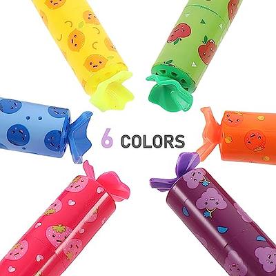 12pcs Candy Colored Highlighter Pens, Diy Student Doodling & Coloring Journal  Pens