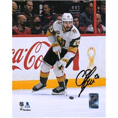 Reilly Smith Vegas Golden Knights Autographed 16 x 20 Gold Jersey Skating  Photograph