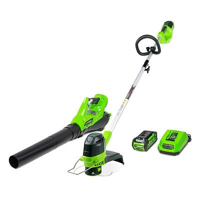 20V MAX Cordless Battery Powered String Trimmer & Leaf Blower Combo Kit  with (1) 1.5 Ah Battery and Charger