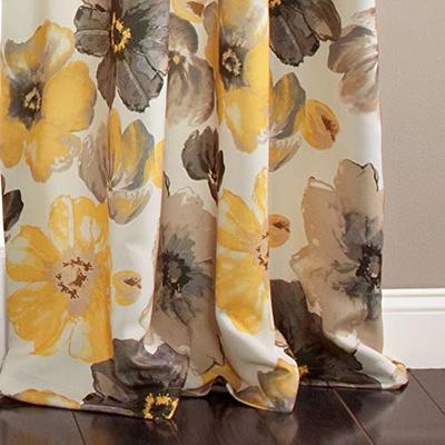 Weeping Flower Room Darkening/Light Filtering Window Curtain Pair, Lush  Decor