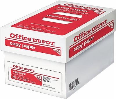 Boise X-9 Copy Paper, 92 Brightness, 20 lb, 8-1/2 inch x11 inch, White, 2500 Sheets/Carton