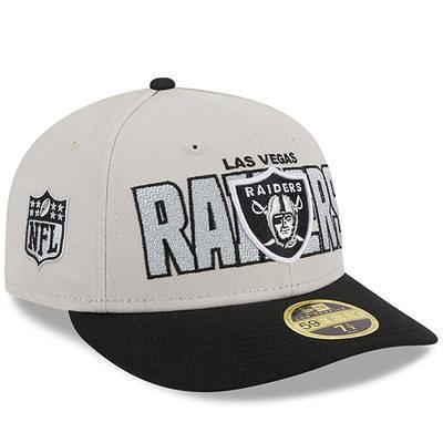 Men's Las Vegas Raiders New Era Black Omaha 59FIFTY Fitted Hat