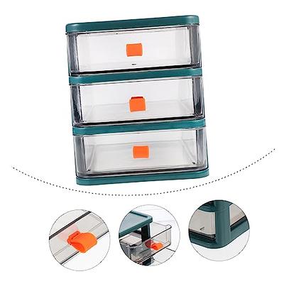 1pc Plastic Multi-layer Tabletop Cosmetic Storage Box