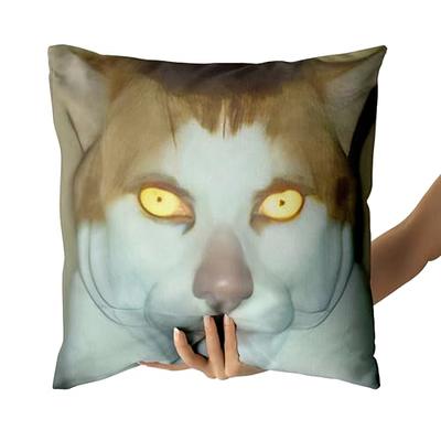 Cat Meme Pillow Cases, Meme Cushion Covers