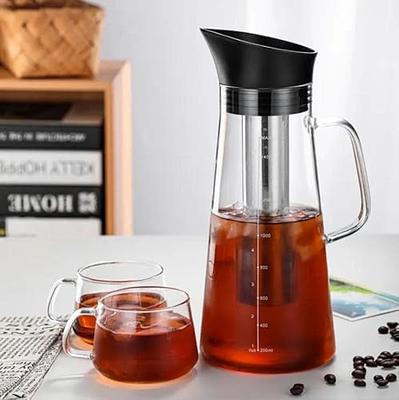 Borosilicate Glass Water Pitcher with Infuser 1.5 Liter