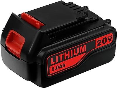 20V Lithium-Ion Battery replacement for Black & Decker LBX20 LBXR20 3.0Ah