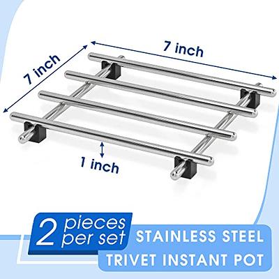 Lodge Trivet, Silicone, Square, 7 Inch