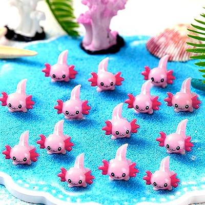 Set of 24 Axolotl Figurines - Cute Little Animal Figures for Decoration / Gifts or Party Favors (2 Dozen)