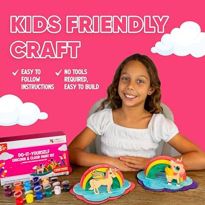 Unicorn Painting Kit for Girls - 4 Unicorn Figurines, Paint Your Own  Unicorn Arts and Crafts Kits for Kids Age 4-8 Unicorn Gift Toys for 4, 5,  6, 7, 8