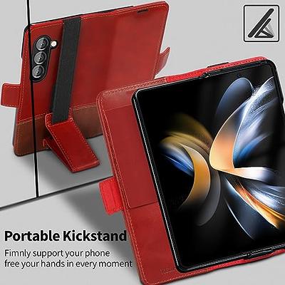 for Samsung Galaxy Z Fold 5 Case, Galaxy Z Fold 5 Wallet Case PU