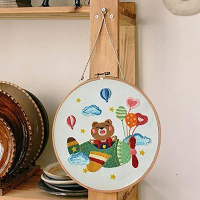 COUCHINLARY Large Bear Crochet Kit Animals DIY Crafts with Step-by