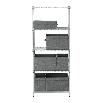 Style Selections 13.58-in W x 5.31-in H 1-Tier Under-shelf Metal Under-shelf  Basket in the Cabinet Organizers department at